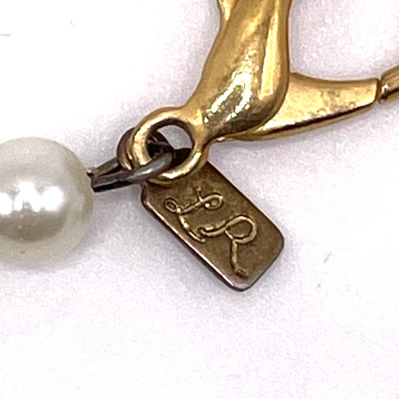 Lady Remington Vintage Glass Faux Pearl Long Strand Necklace 48" - Picture 2 of 5